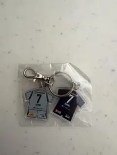 サンフレッチェ広島 7 東　プレイヤーズ2連キーホルダー