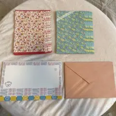 花柄デザインなどの封筒セット