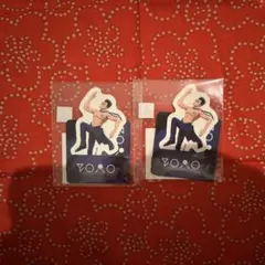 HUNTER×HUNTERwebくじ　ステッカーレオリオ2枚