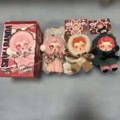 SKULLPANDA Winter Symphony ぬいぐるみ 3体セット
