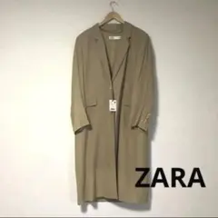 【タグ付き新品】ZARA ＊スプリングコート ベージュ トレンチコート L
