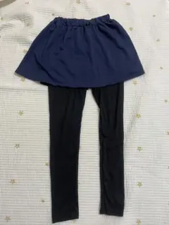 ネイビー　スカッツ　160cm