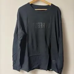 ブラックロングスリーブTシャツ XL