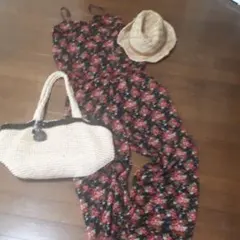 【美品】オールインワン(アダムエロペ、INGNI、ディーホリック、神戸レタス)