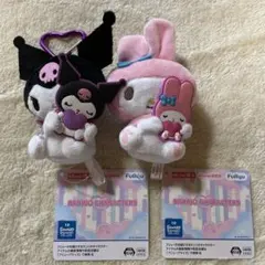 サンリオキャラクターズマイミニドールマスコット クロミ、マイメロディー