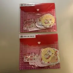 Lil ala mode×サンリオキャラクターズ 当りくじ ステッカーセット2個