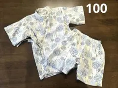 N.S様 甚平 サイズ100 白 キッズ