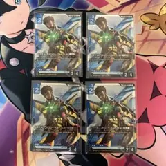 ガンダムカードゲーム ムラサメ(アンドリュー・バルトフェルド専用機) LK 4枚のサムネイル
