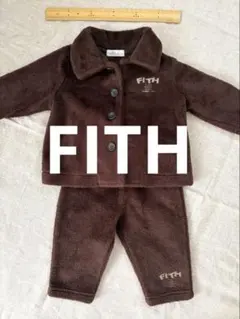 FITH ブラウン フリース ジャケット・パンツ