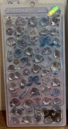 s*i様 シマエナガ　ボンボンドロップシール　正規品