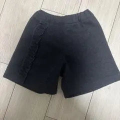 hakka kids パンツ フリル付き キュロット　110