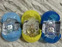 ちいかわ めじるしアクセサリー3 ハチワレ　うさぎ　古本屋　3種セット