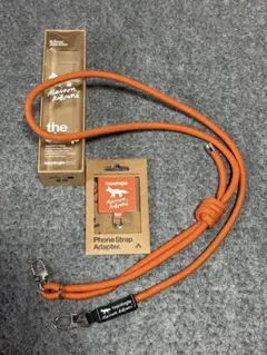 Topologie x Maison Kitsuné スマホストラップ