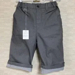 新品　コムサイズム 140 ハーフパンツ　グレー