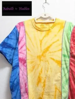 Rebuild by needles パッチワーク　タイダイTシャツ 2026年最新】rebuild by needles タイダイの人気アイテム - メルカリ