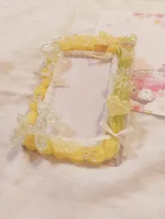 ホイップデコ　トレカケース　硬直ケース　黄色　黄緑　緑　イエロー　グリーン