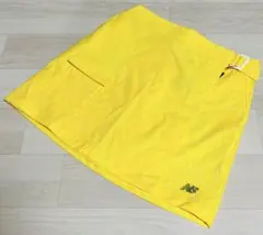 ニューバランス ゴルフ スカート ウェア Mサイズ イエロー ロゴ 新品