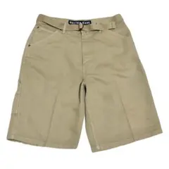 NAUTICA JEANS ベージュ ハーフパンツ W34 夏物古着n56