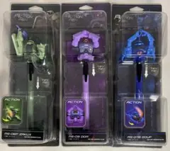 【未開封品】機動戦士ガンダム　アクションペン　モビルスーツシリーズ　３点セット