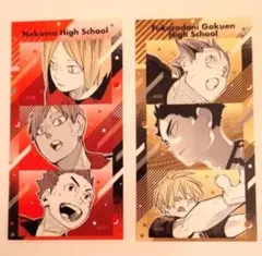 ハイキュー シールプリントコレクション第1弾 音駒＆梟谷2枚セット