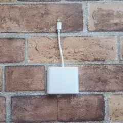 【新品未使用】ライトニングケーブル 3in1 USB IOS対応 変換コネクタ