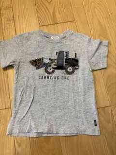F.O.KIDS 重機プリント Tシャツ グレー 100cm 男の子のサムネイル