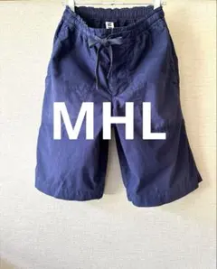 MHL. メンズ コットンイージーショートパンツ ネイビー/サイズSのサムネイル