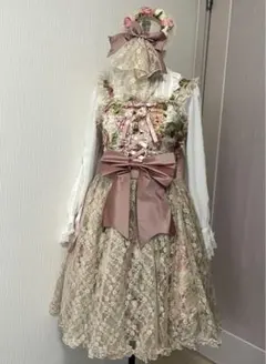 Victorian maiden ヴィクトリアンメイデン ローズジャガードJSK - メルカリ