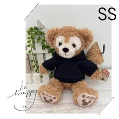 パーカー ネイビー 濃紺☆ダッフィーSS シェリーメイSS☆ハンドメイド 洋服