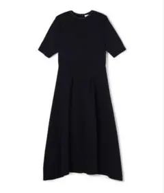 クリーニング済み！アドーア　ADORE ニットドッキングワンピース　黒 クリーニング済み！アドーア ADORE ニットドッキングワンピース 黒