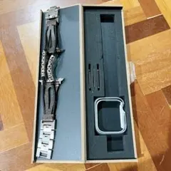 ✨新品未使用✨Apple Watch バンド 革 おしゃれバンド カバー付き