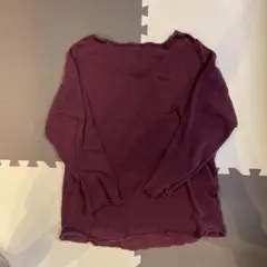 トップス カットソー アーバンリサーチ メンズ　ボルドー