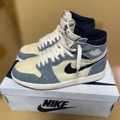 【ナイキ】　エアジョーダン1 レトロ ハイ OG デニム