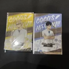 ハイキュー!! ココス コラボ クリアファイル 月島蛍 影山飛雄