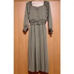 one after another NICE CLAUP コルセットワンピース