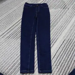 GU ダークブルー 長ズボン 120cm　デニム