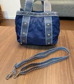 未使用級】 レスポートサック ショルダーバッグ ユニコーン 黒 ポーチ 