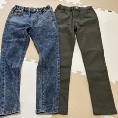 キッズズボン2点　140cm