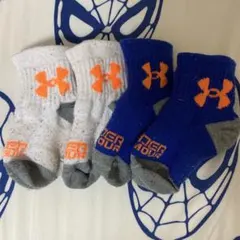 アンダーアーマー ベビー靴下 2足セット