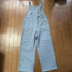 GUグレー サロペット M 美品