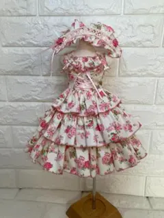 ドルフィードリーム　薔薇ドレス３点セット　【SS～М胸】用