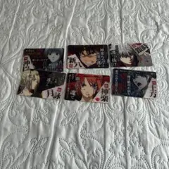 銀魂　カードガム　6枚