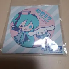 VOCALOID　缶バッチ　シナモロールコラボ