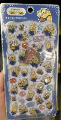 ミニオンズ　ボンボンドロップシール　うるちゅるポップシール