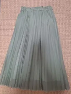 earth music & ecology ミント プリーツスカート F