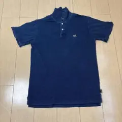 00s OLD STUSSY オールドステューシー インディゴ染め ポロシャツのサムネイル