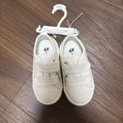 H&M キッズ スニーカー ホワイト 23サイズのサムネイル