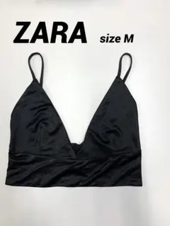 ZARA ビスチェ　キャミソール　Ｍ　ブラック
