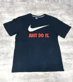 古着　JUST DO IT NIKE ダークネイビー　XL