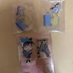 名探偵コナン　毛利蘭　アクリルスタンド　まとめ売り　3点セット